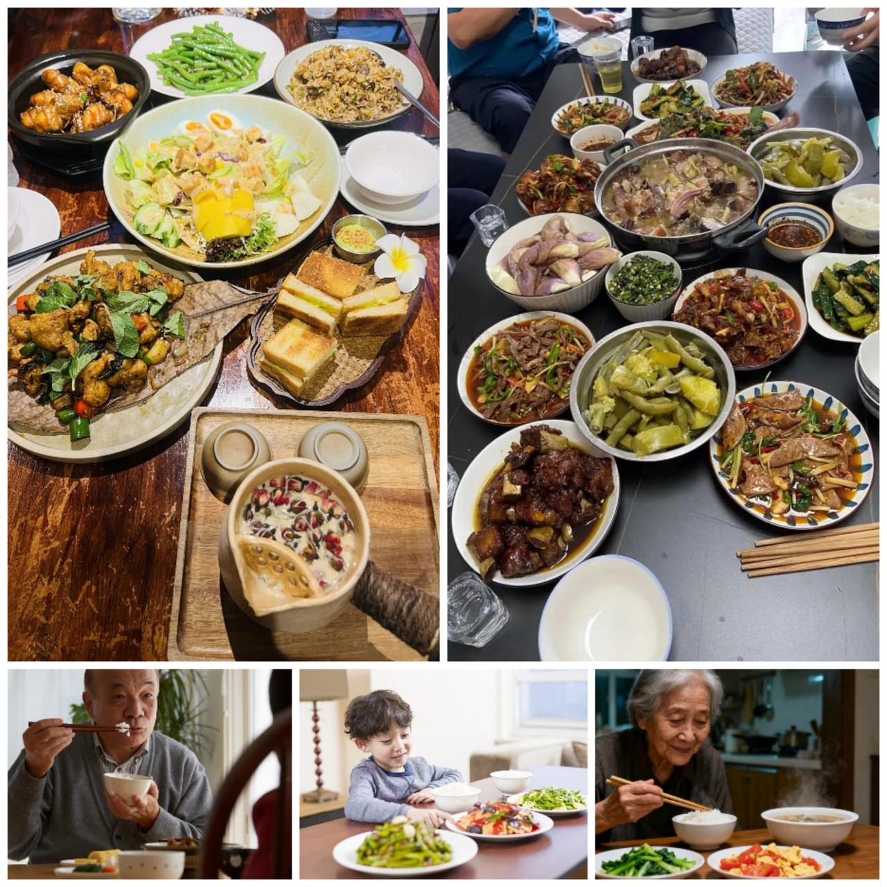 关于吃饭这件事，咱们中国人有句老话叫“吃饭七分饱，健康活到老”。最近看到一个挺有