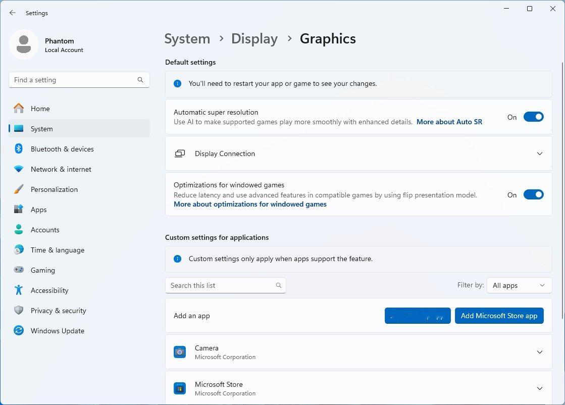 Windows 11 24H2 将支持游戏画质 AI 增强体验，这项功能不仅可以