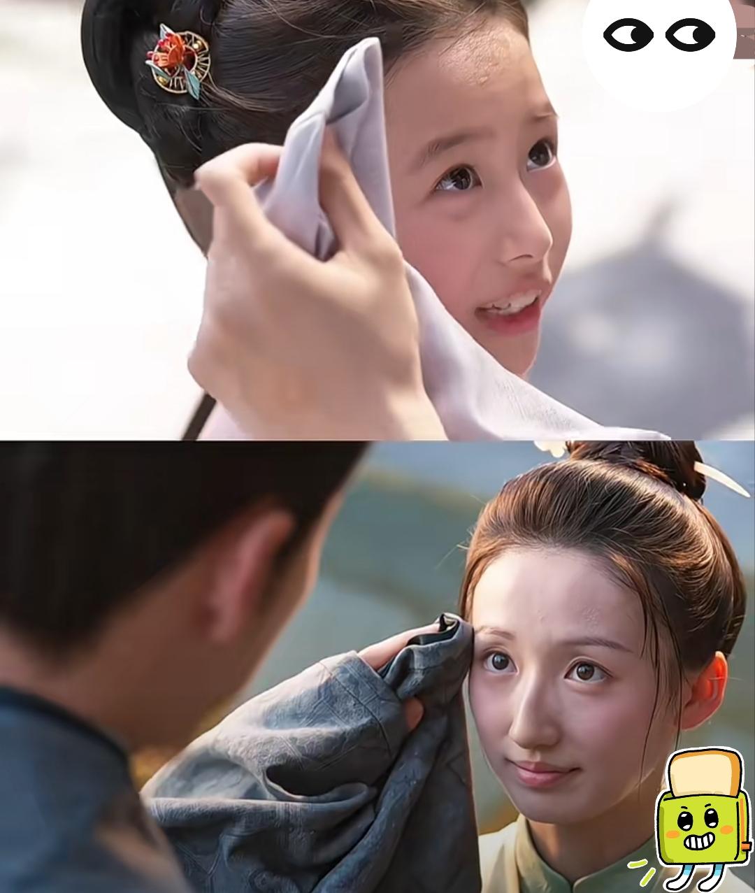 离别前，就让他再多好好看女儿一眼吧😭
千言万语，都堵在了喉咙里。
明明万般不舍
