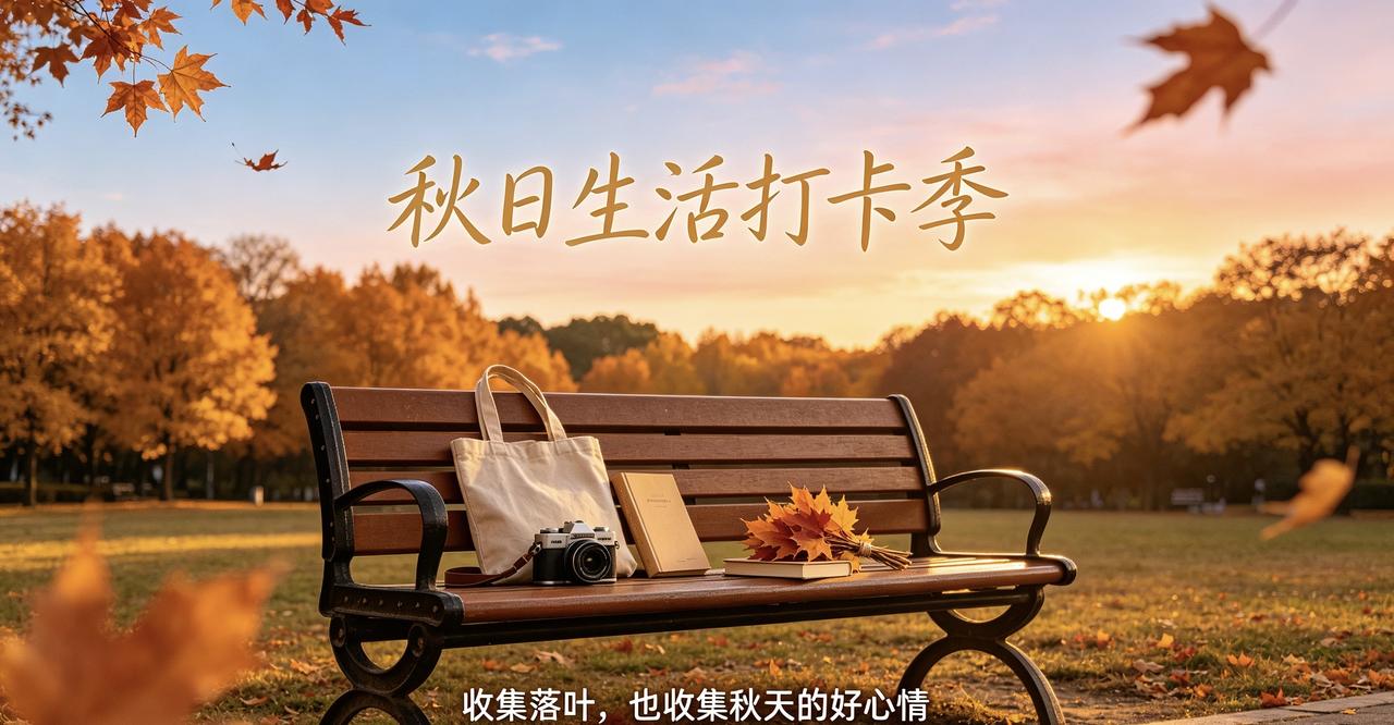 秋风徐徐，褪去盛夏的燥热，秋日的浪漫悄然登场。不必奔赴远方，身边处处藏着秋的诗意