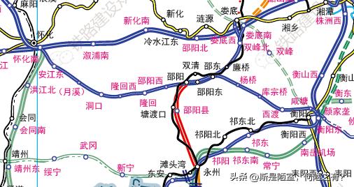 很多人不明白：怀邵衡明明可以更顺直、更低成本，为什么非要绕进邵阳，顶着多绕几十公