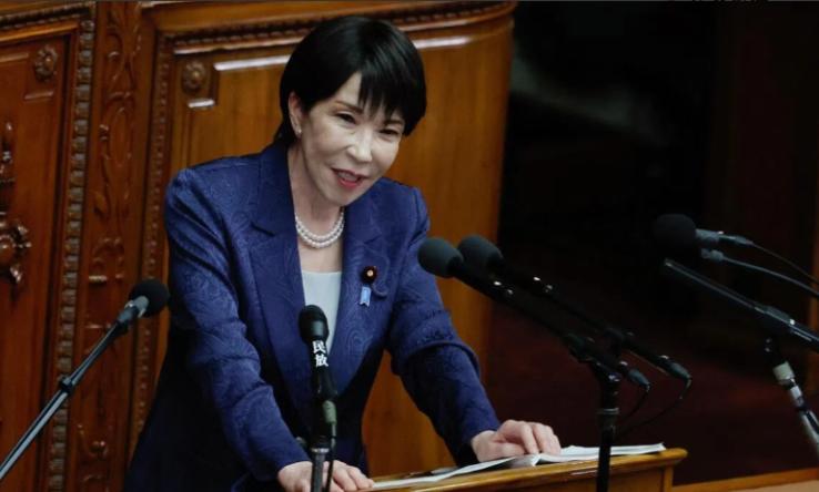 就在刚刚，日本首相高市早苗发表声明，10月5日，高市早苗在国会发表的施政演说中，