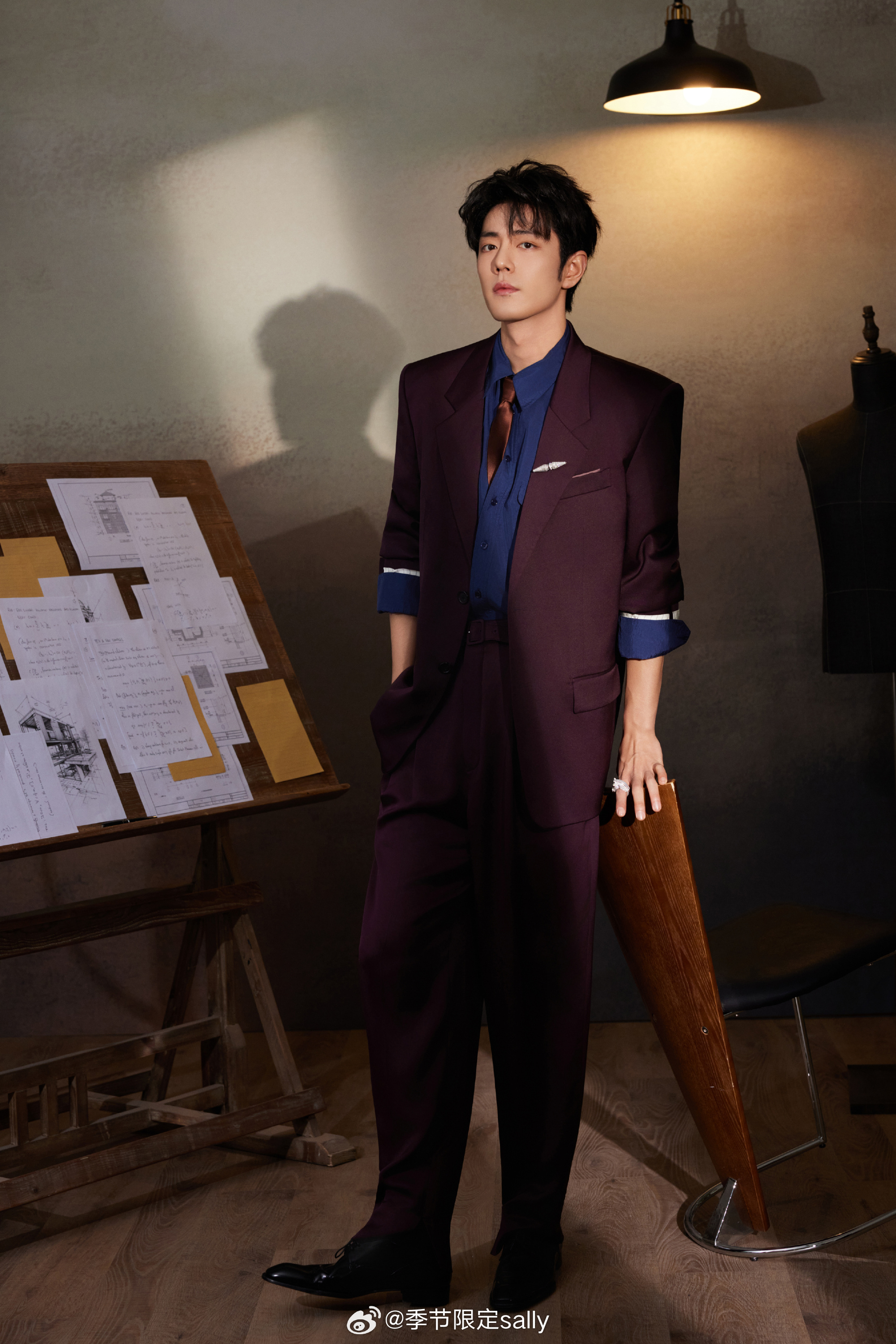 肖战微博之夜出图微博之夜