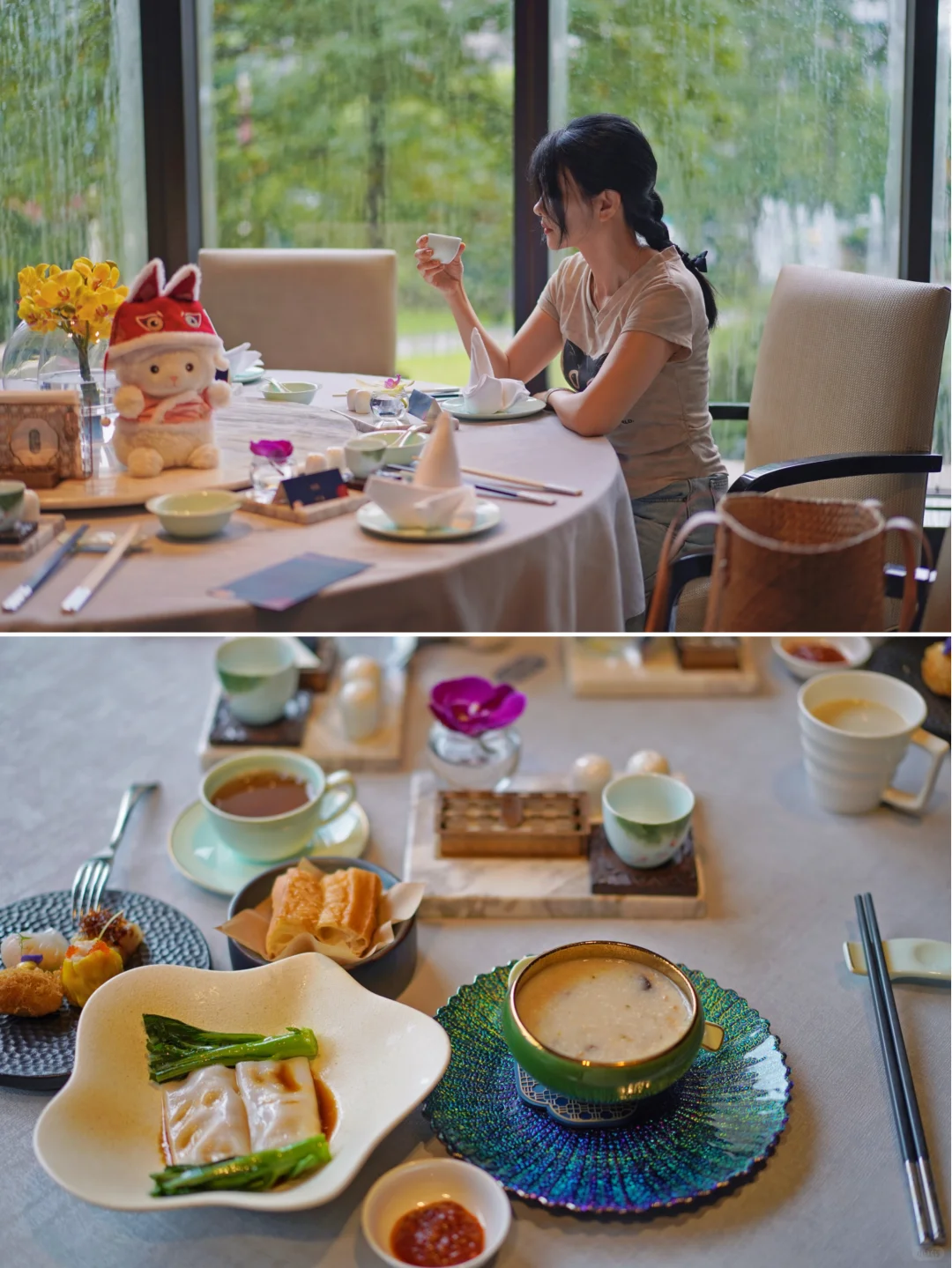 桃园馆地道广式早茶｜老饕们的美食宝藏，藏在花园酒店里 	 桃园馆，依三...