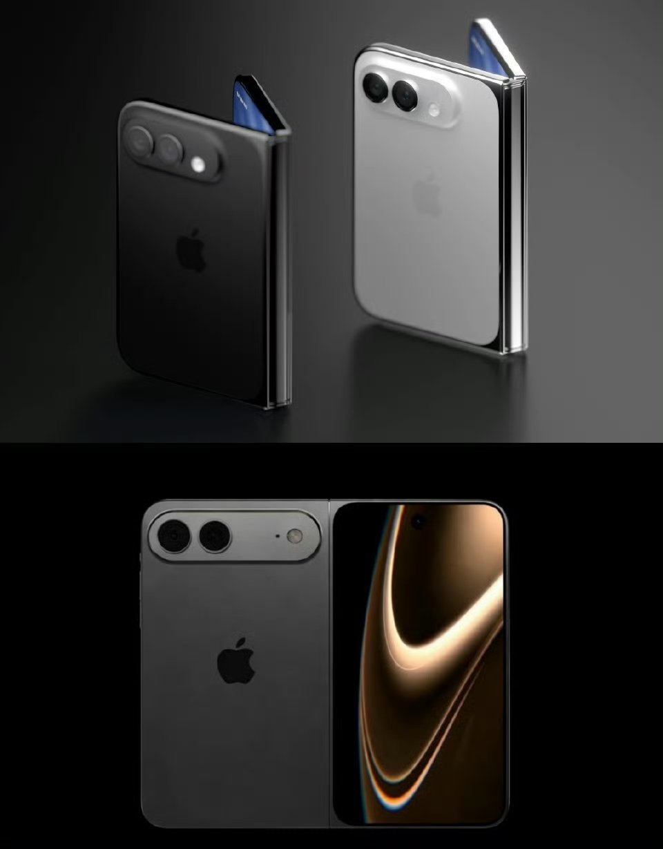 iPhoneFold或可避免永久性折痕这不太可能吧！还是师承绿厂N5折叠屏，Fi