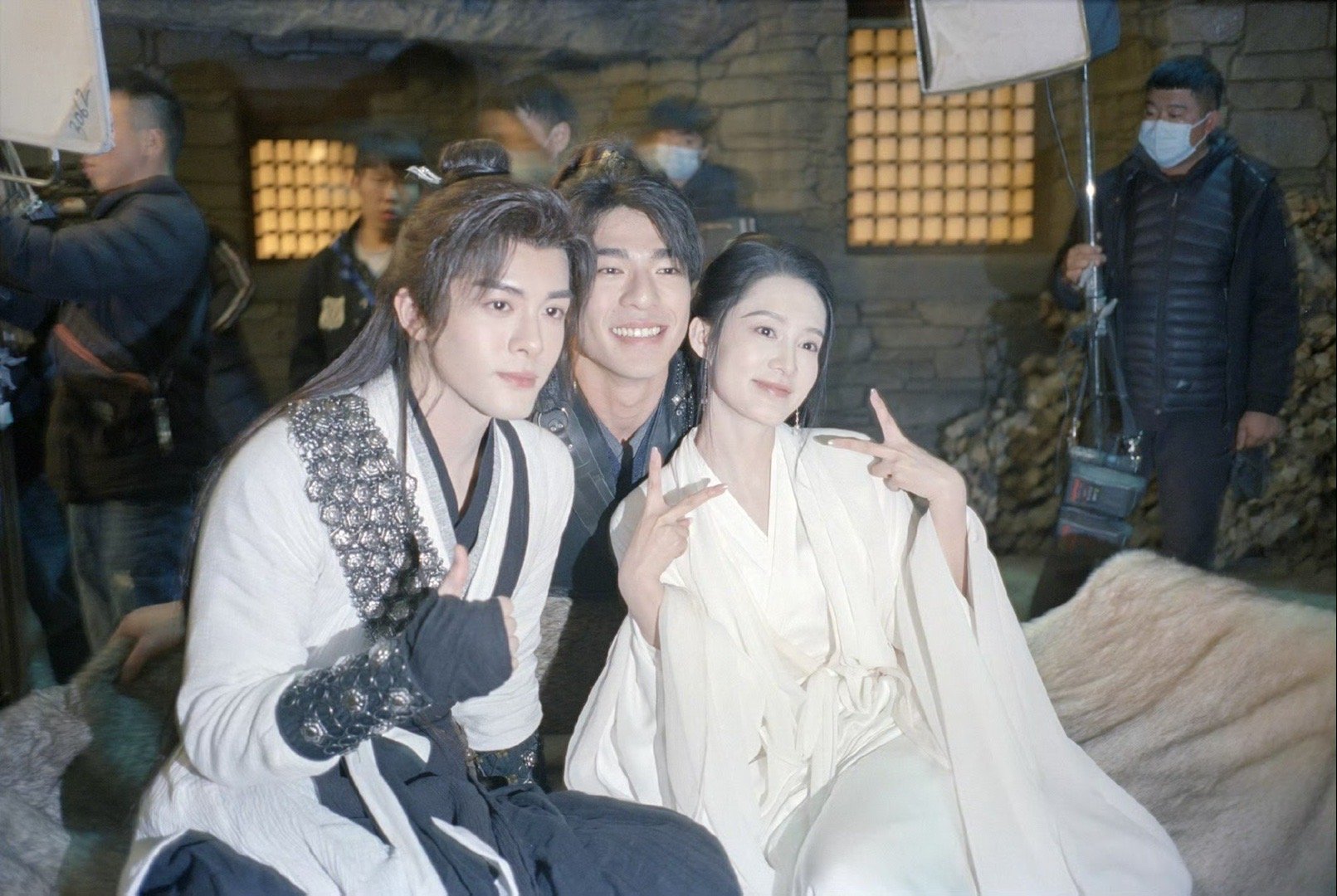 #李沁曾舜晞陈昊森合作上了#、#李沁曾舜晞陈昊森终于合作上了# 李沁曾舜晞陈昊森