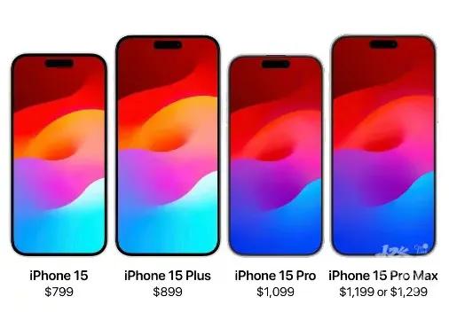 #iphone15国行售价曝光#
iPhone 15系列将仍包含四款机型，其中i