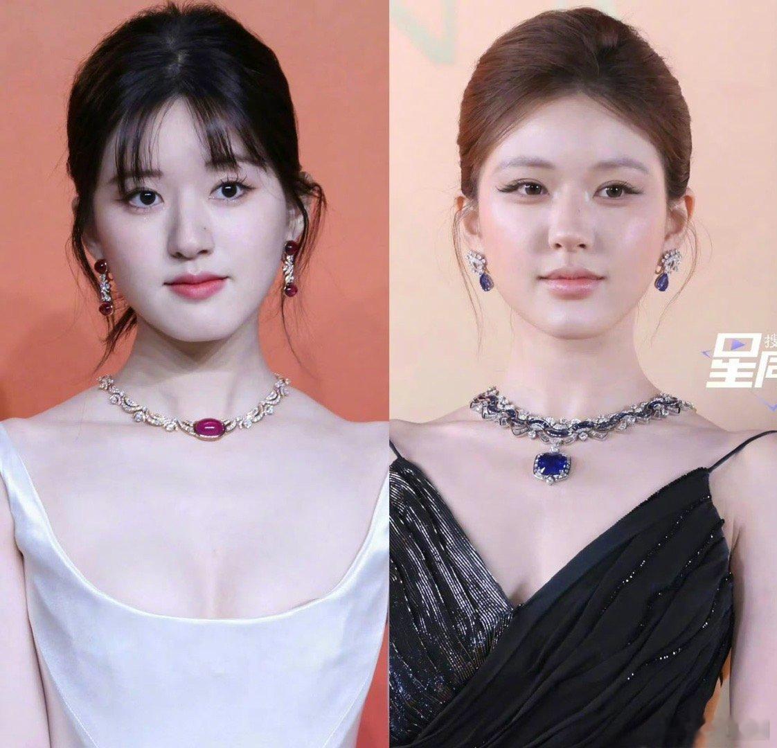 #赵露思宝格丽生图#对比22年出席宝格丽活动，赵露思是不是更加成熟了～ ​​​