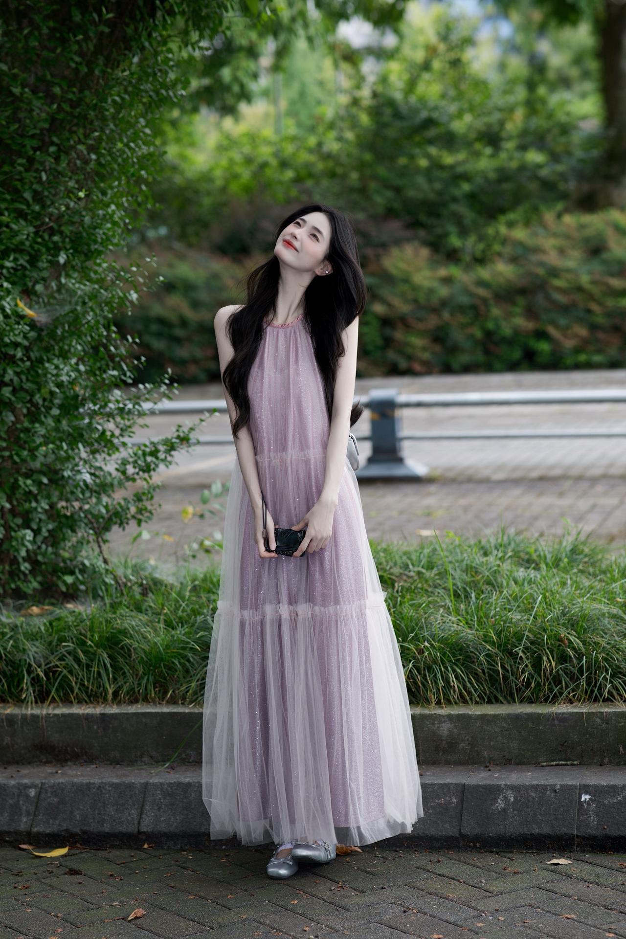 无法拒绝温柔感小裙子 少女感夏日ootd inmyfeeling穿搭 裙子控 连