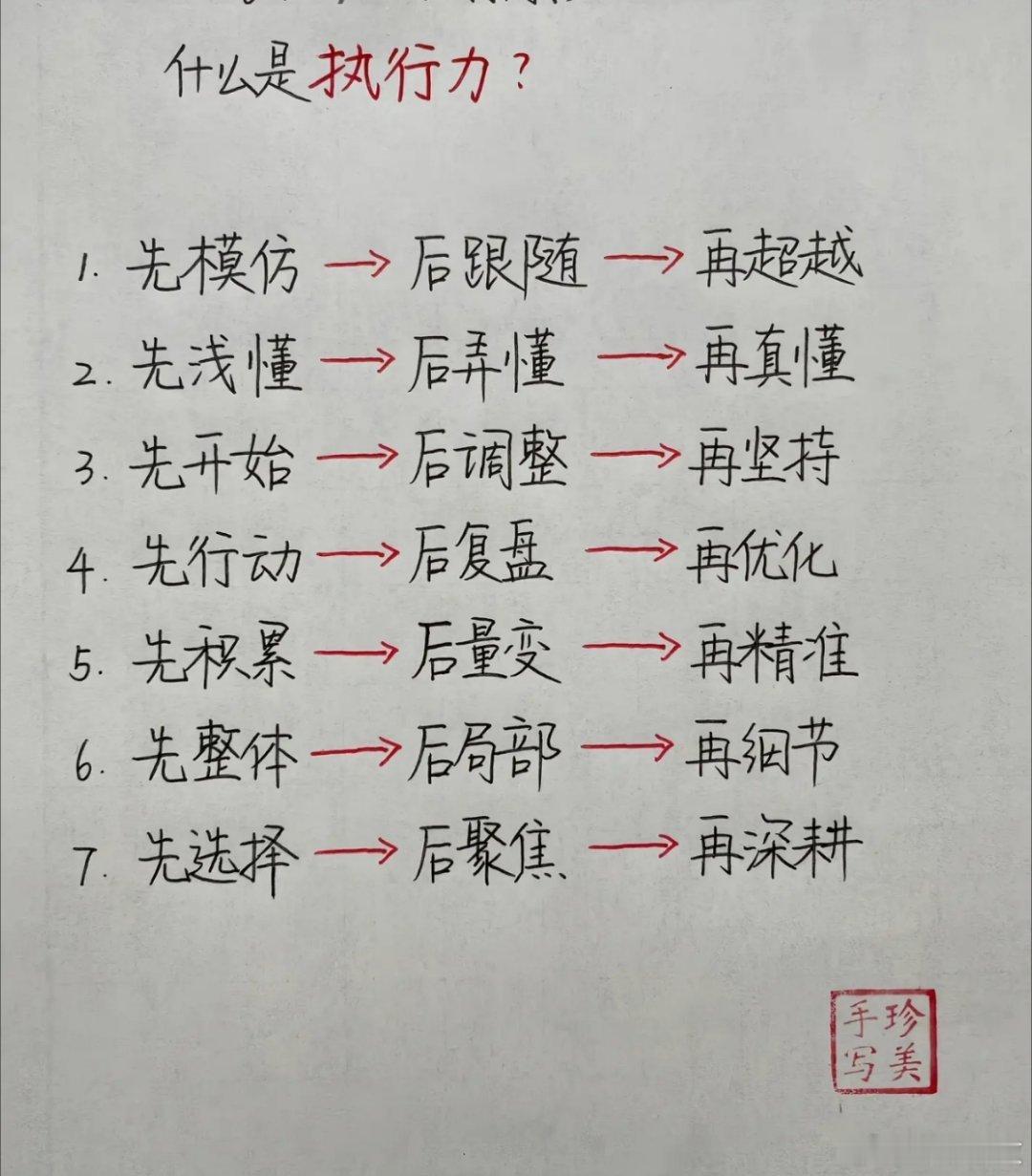 什么是执行力？ ​​​