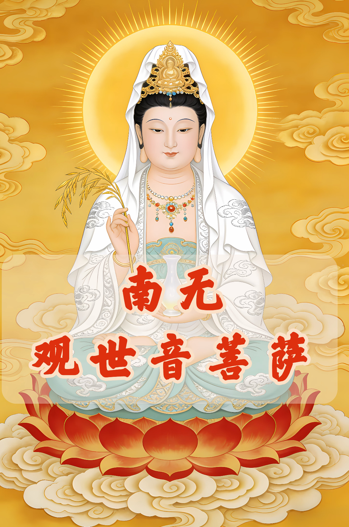 🙏遇见菩萨，纳福接运有缘刷到，诚心祈福愿你与家人福运满满幸福吉祥，万事如意，鸿