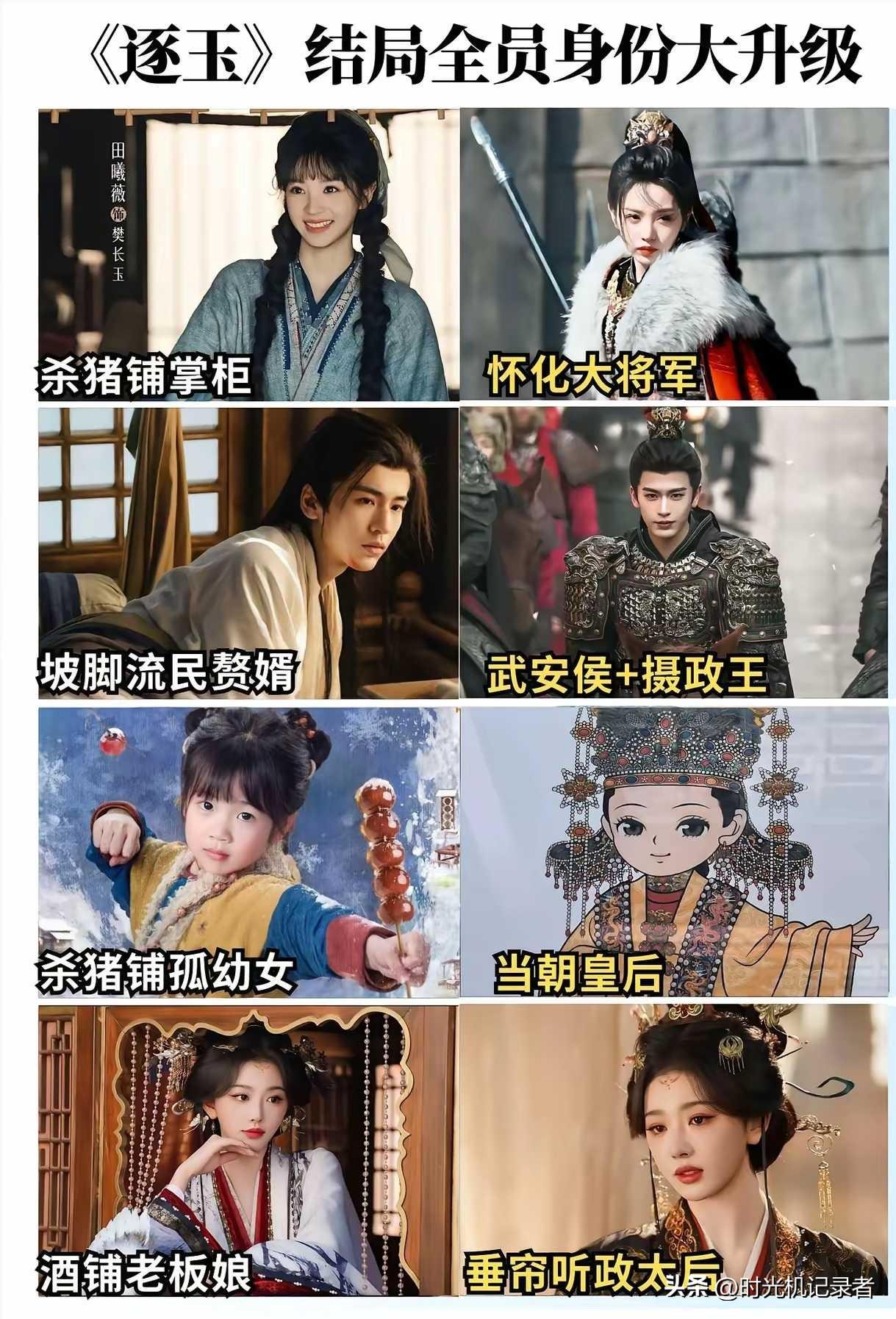 《逐玉》结局来了，都是好结局，最后的赢家竟然是宝和宁娘。
但是这部剧太夸张，全员