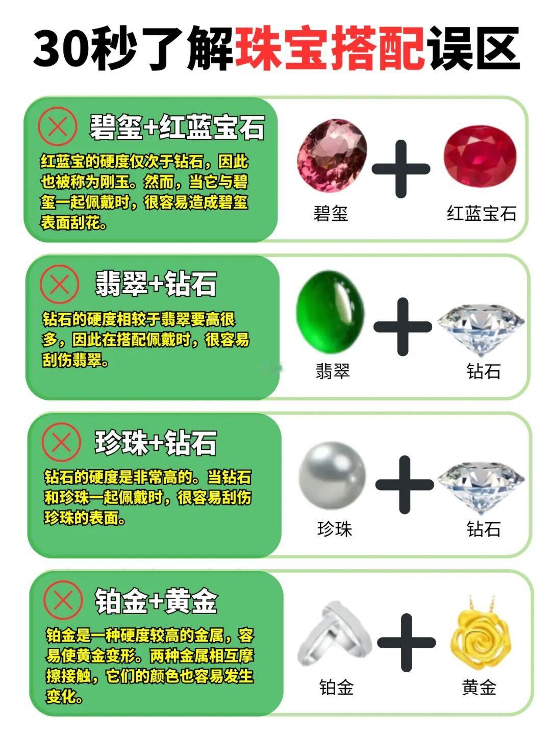 🔥珠宝首饰搭配误区，你踩雷了吗？