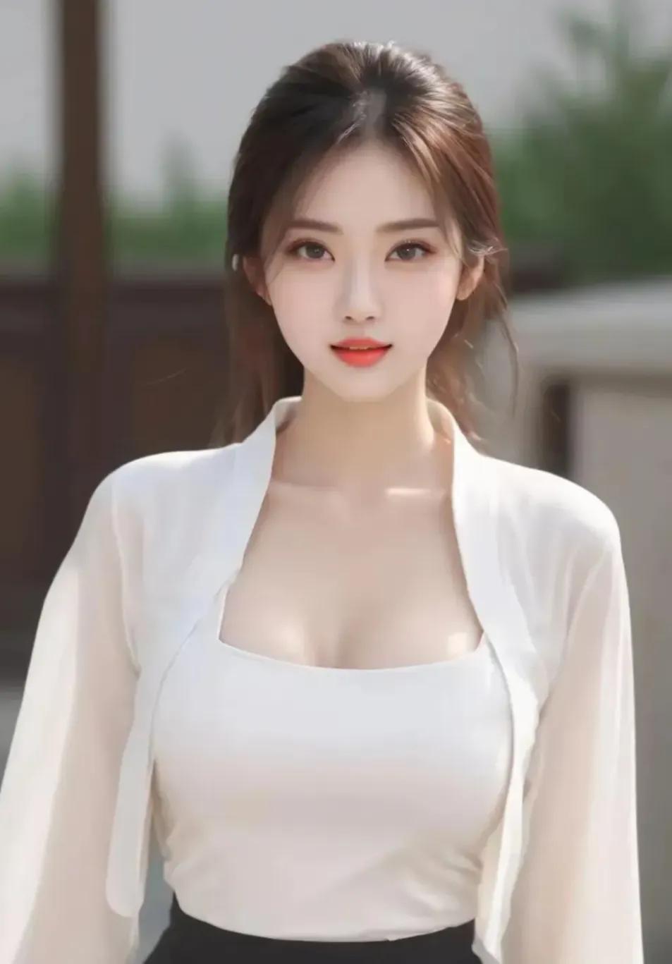 优雅白衬衫，甜美少女风，清新自然美。清纯甜美养眼 清纯迷人小姐姐 白皙养眼 💋