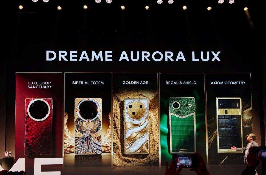 追觅AURORA手机一边是7万起步的鳄鱼皮限量款，一边是6800多的模块化影像旗