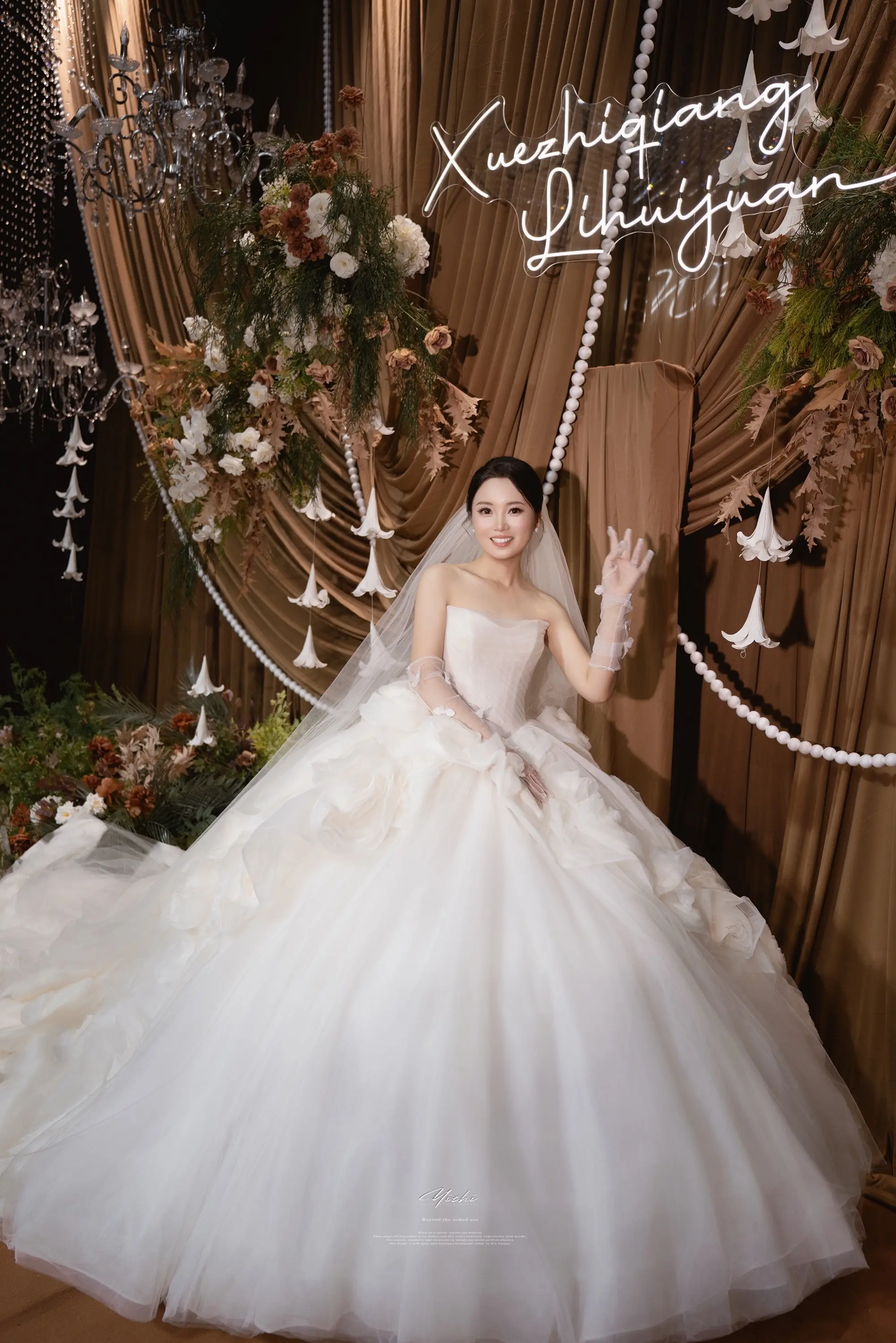 兰斐婚纱真美啊