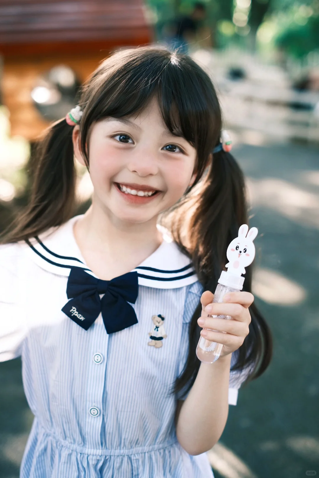 🐰笑起来超可爱