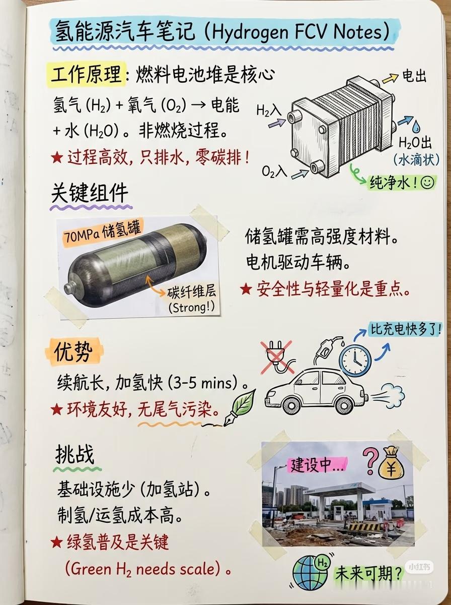 被电动车压了十年，氢能汽车终于要“杀回来了”？
 
别再跟风吹电动车了！你不知道