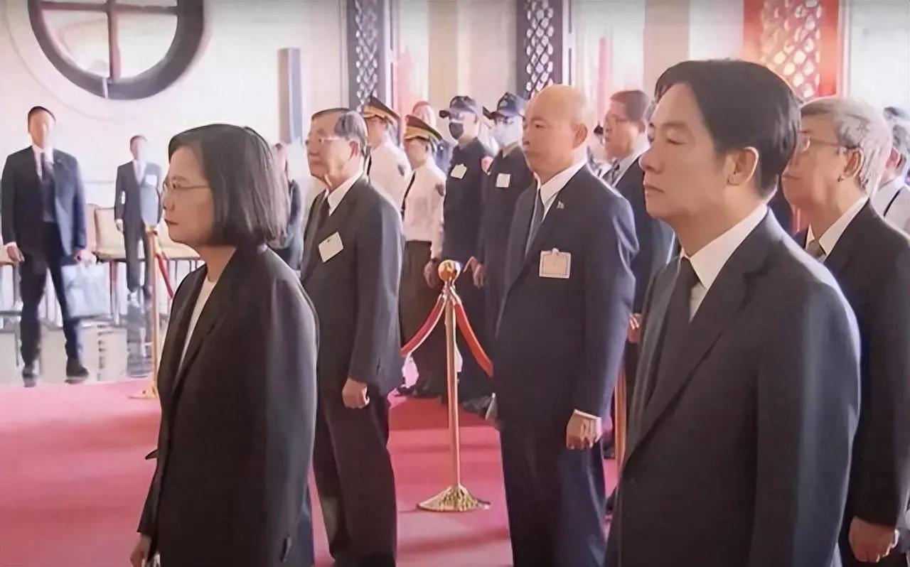 韩国瑜等参加台2024年“向先祖暨忠烈殉职人员致祭典礼，先祖是谁？黄帝，炎黄帝是