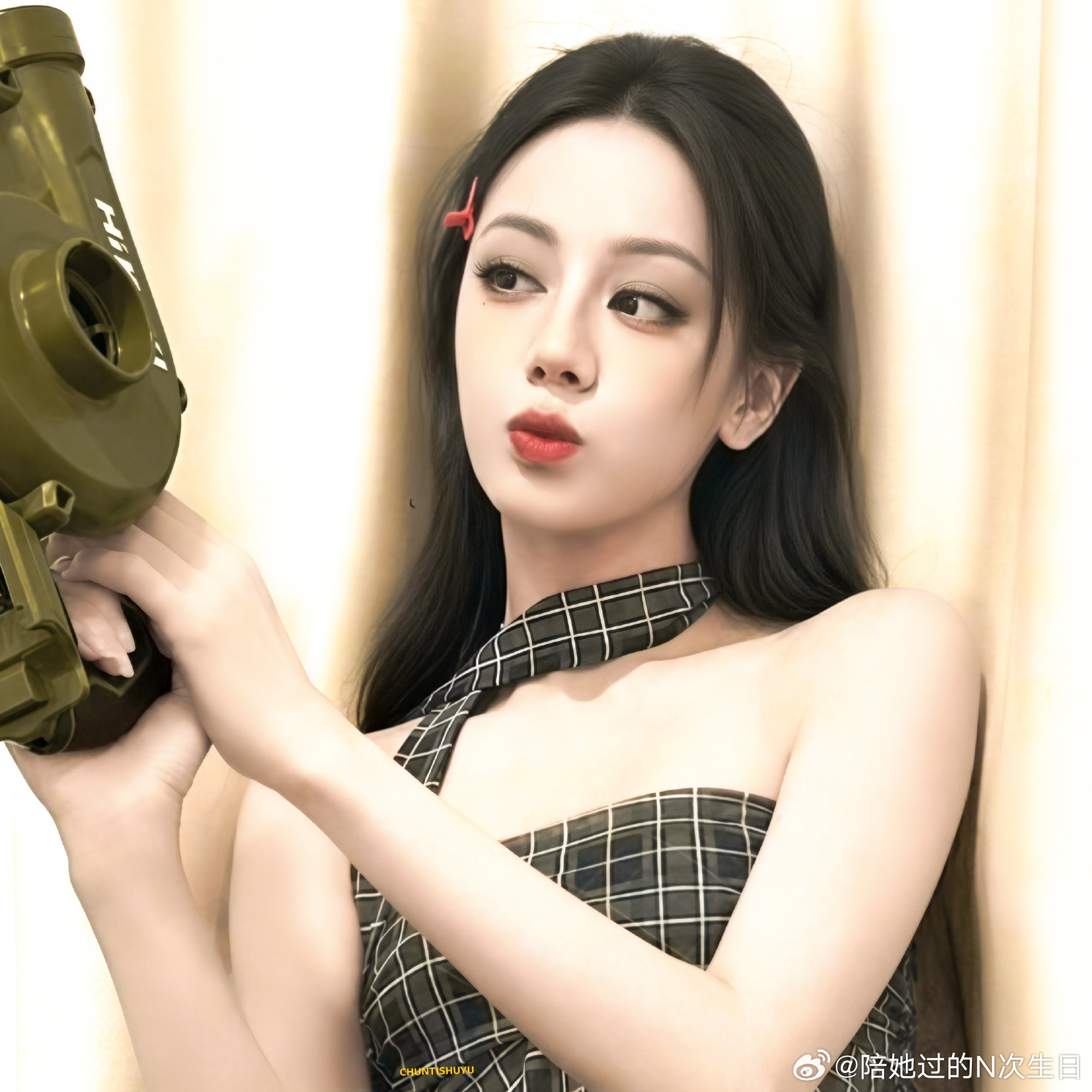 迪丽热巴香辣狂欢微博派对合伙人 dlrb 迪丽热巴卫蓝 “他们的看法或者说法其实