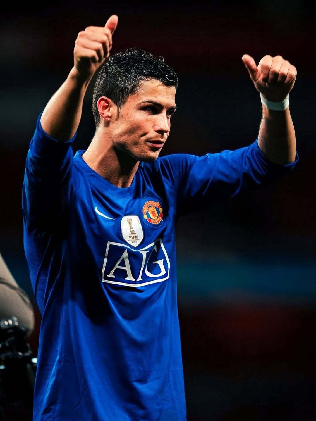 C罗c罗 深邃蓝色小小罗曼联客场 