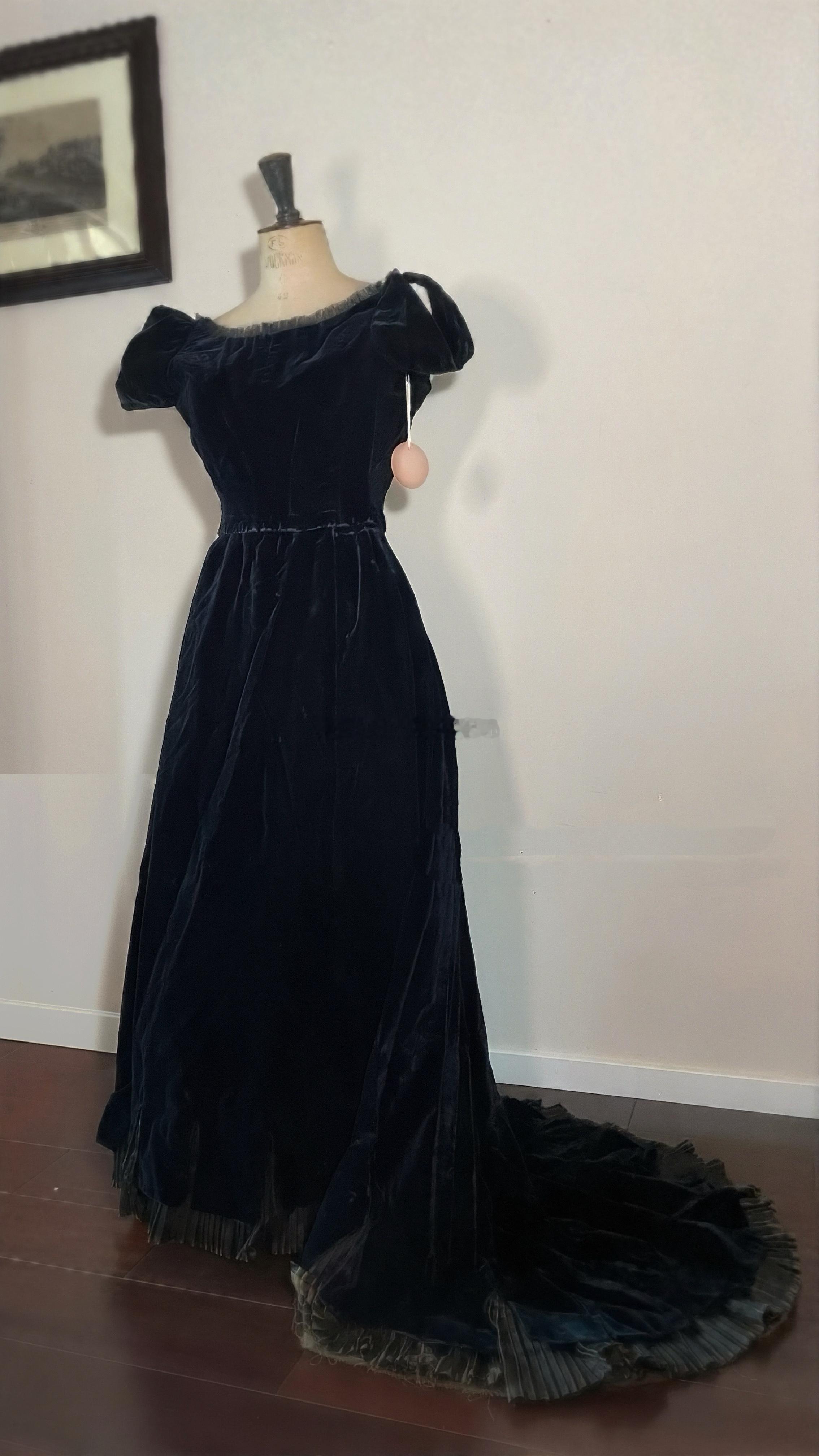 三小姐1920s私藏馆  【No.231】 维多利亚礼服 1880-1890s 