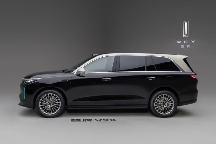 AI豪华六座旗舰，魏牌V9X来了！！！东方气韵优雅大气，五米三车长，在带来充裕内
