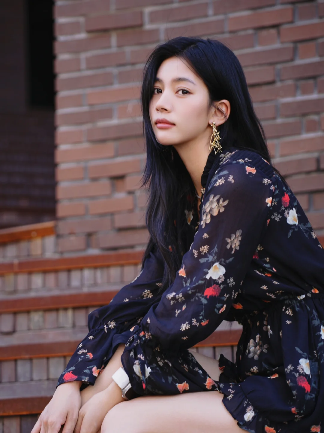 OOTD | 裙子花了 脸就素一点