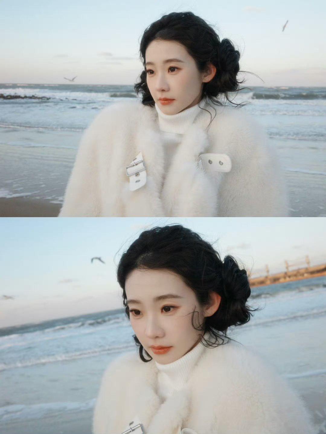 张艺凡咋萌成萨摩耶了张艺凡的萌系开关彻底焊死了！ 软萌的神态配上清爽穿搭，笑起来