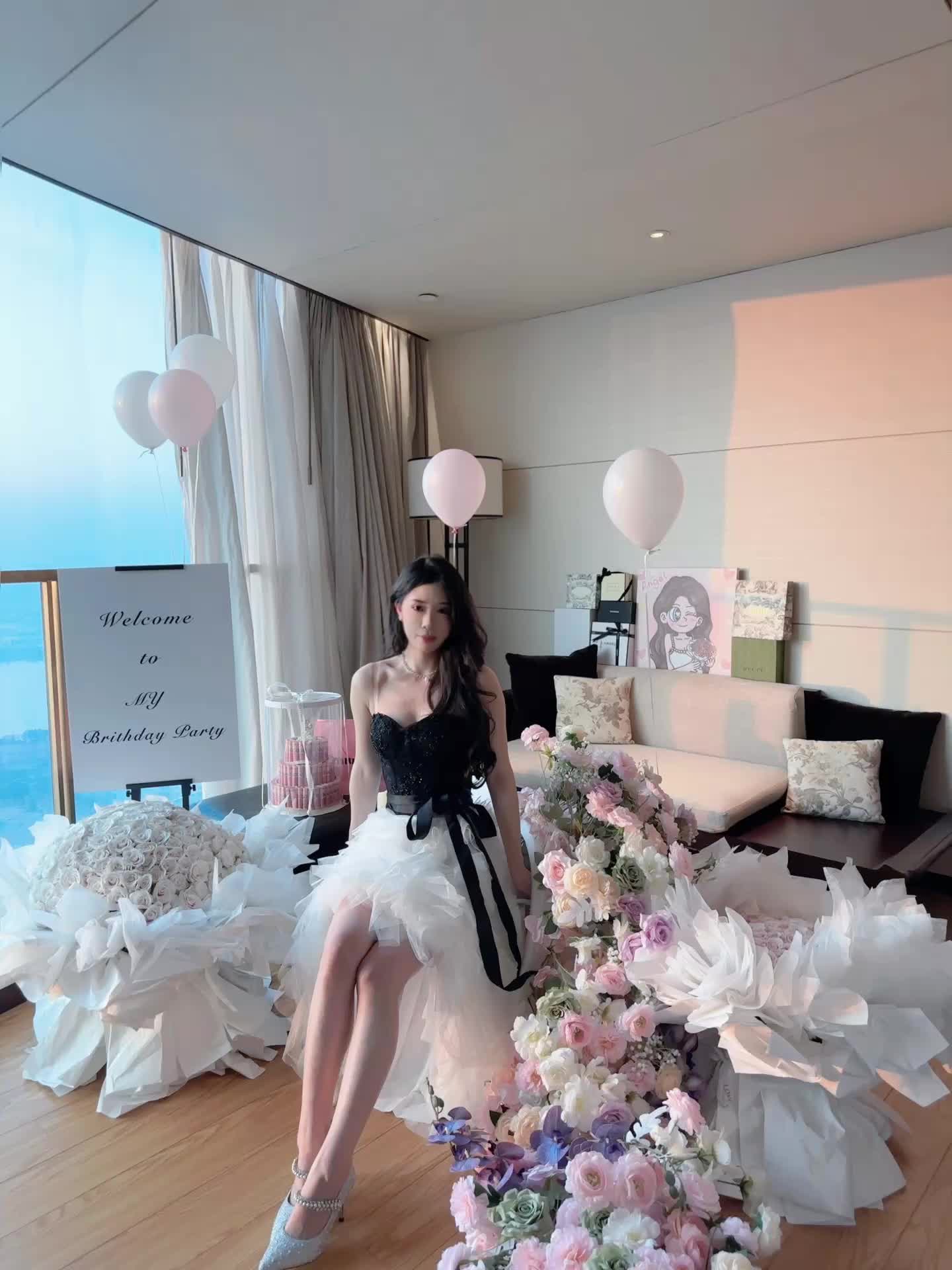 那就祝她生日快乐叭～