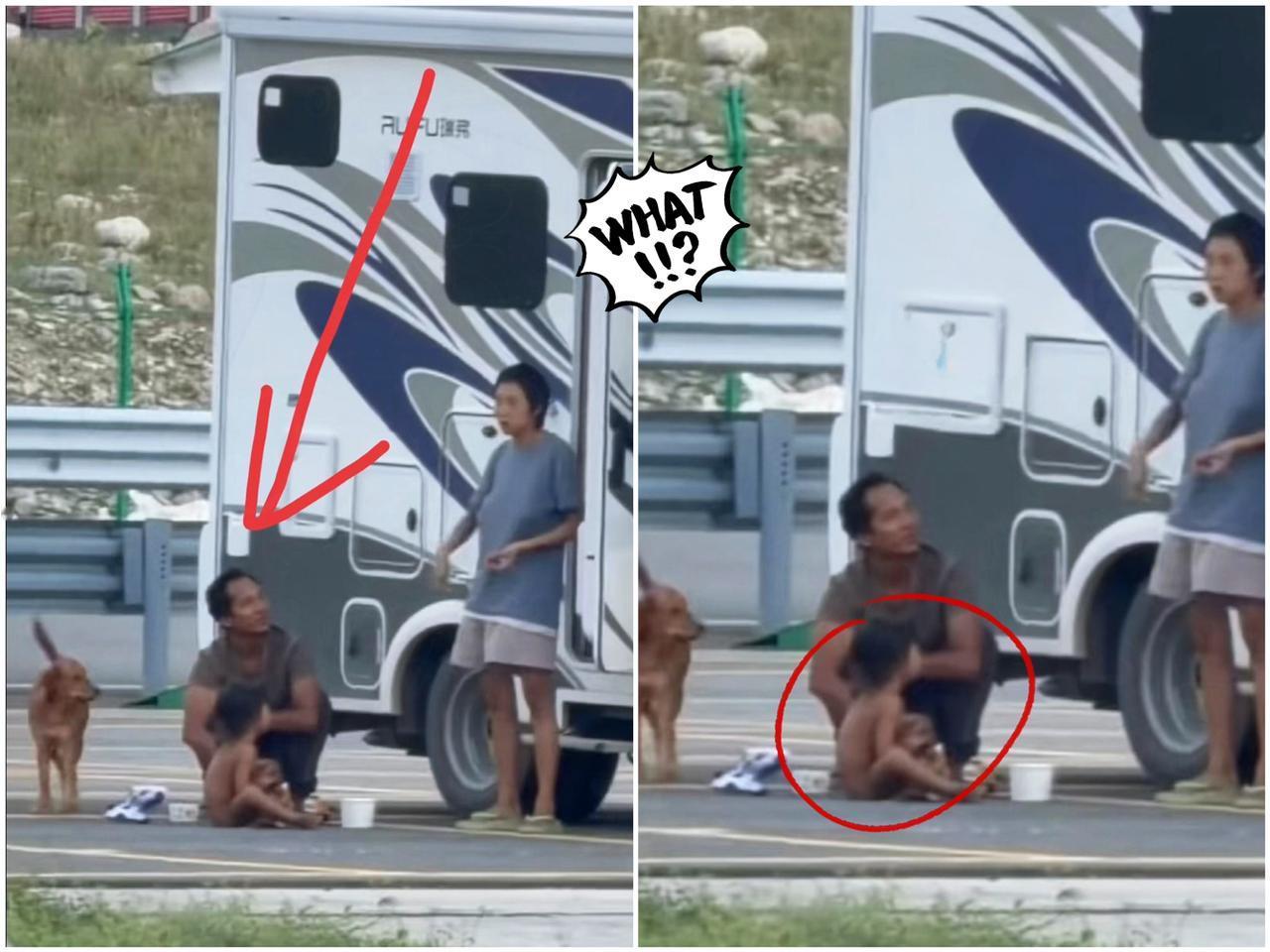 “野人小孩”的父亲是一个狗场的老板，母亲是研究生学历，两人有一个很大的养狗场，场