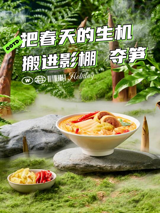 美食拍摄｜白象方便面拍摄