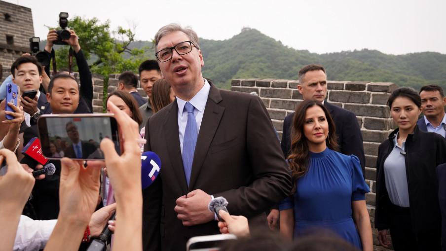塞尔维亚总统武契奇5月24日抵达北京，开启他口中“政治生涯最重要的一次访问”。可