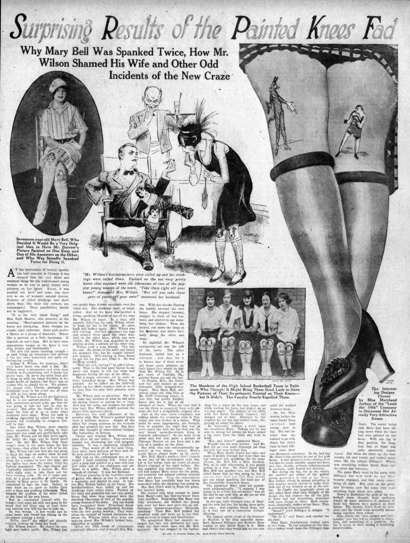 KNWLS Spring 2027 RTW1920年代膝部绘画1920年代尚丝袜