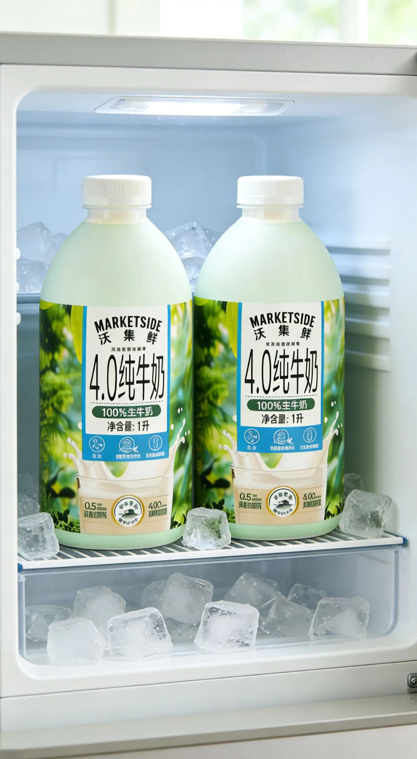 沃集鲜纯牛奶，好喝到爆。