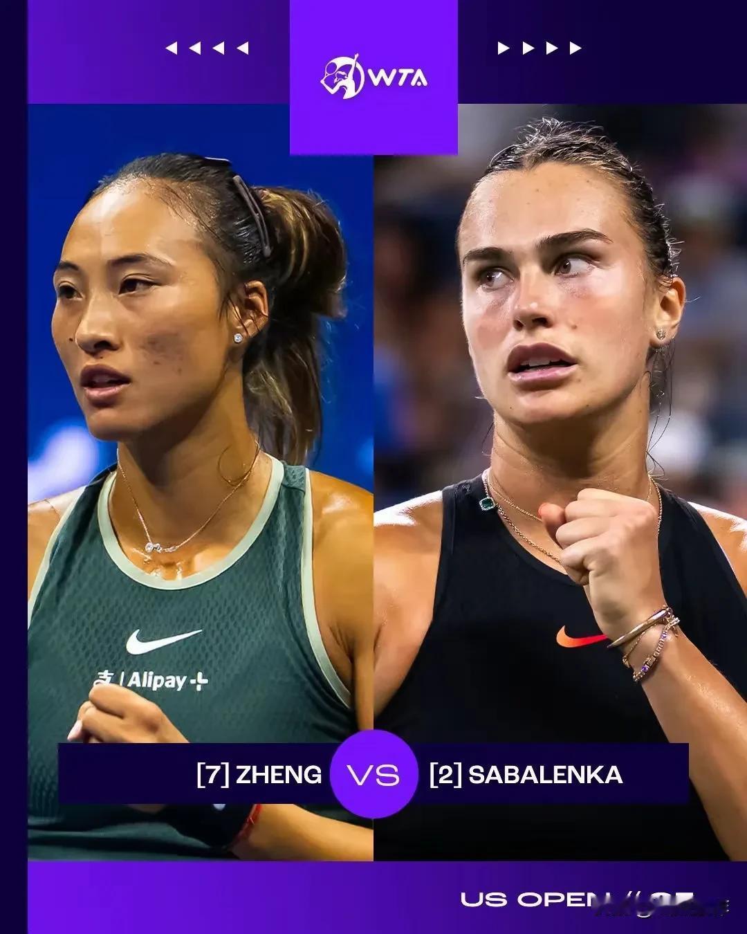 本半仙占了一卦，进入美网第五轮，郑钦文将力擒这个“女金刚”。#郑钦文美网之战#