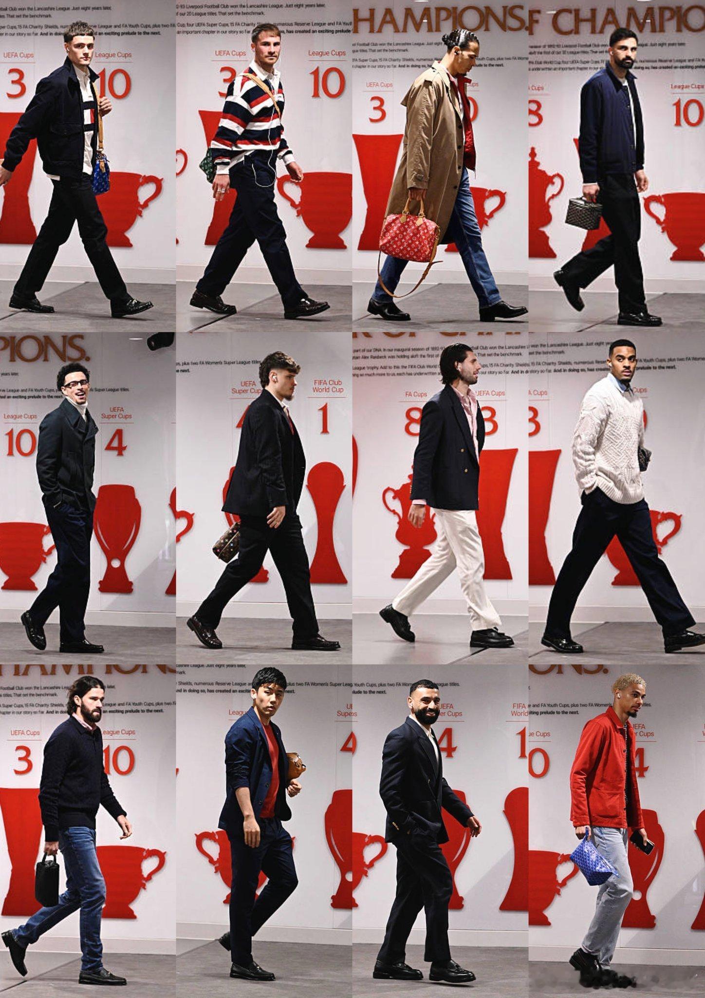 利物浦男模走秀 