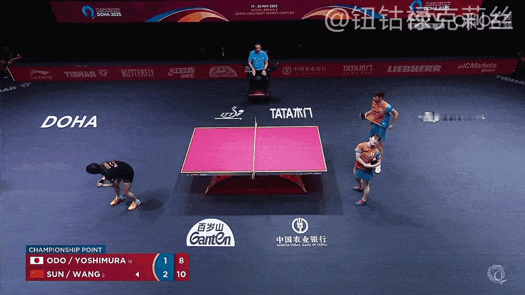 哈哈哈，这个确实可以有！莎头比手势[ok]庆祝三连冠🏆王楚钦孙颖莎夺冠后都比了