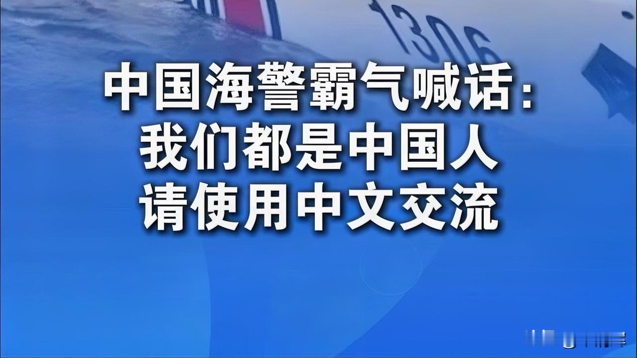 两岸都是中国人，用中文交流在情理之中。