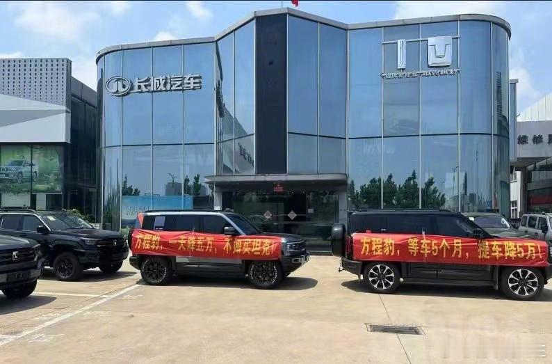 豹5降价，闹到坦克店门口 ​​​