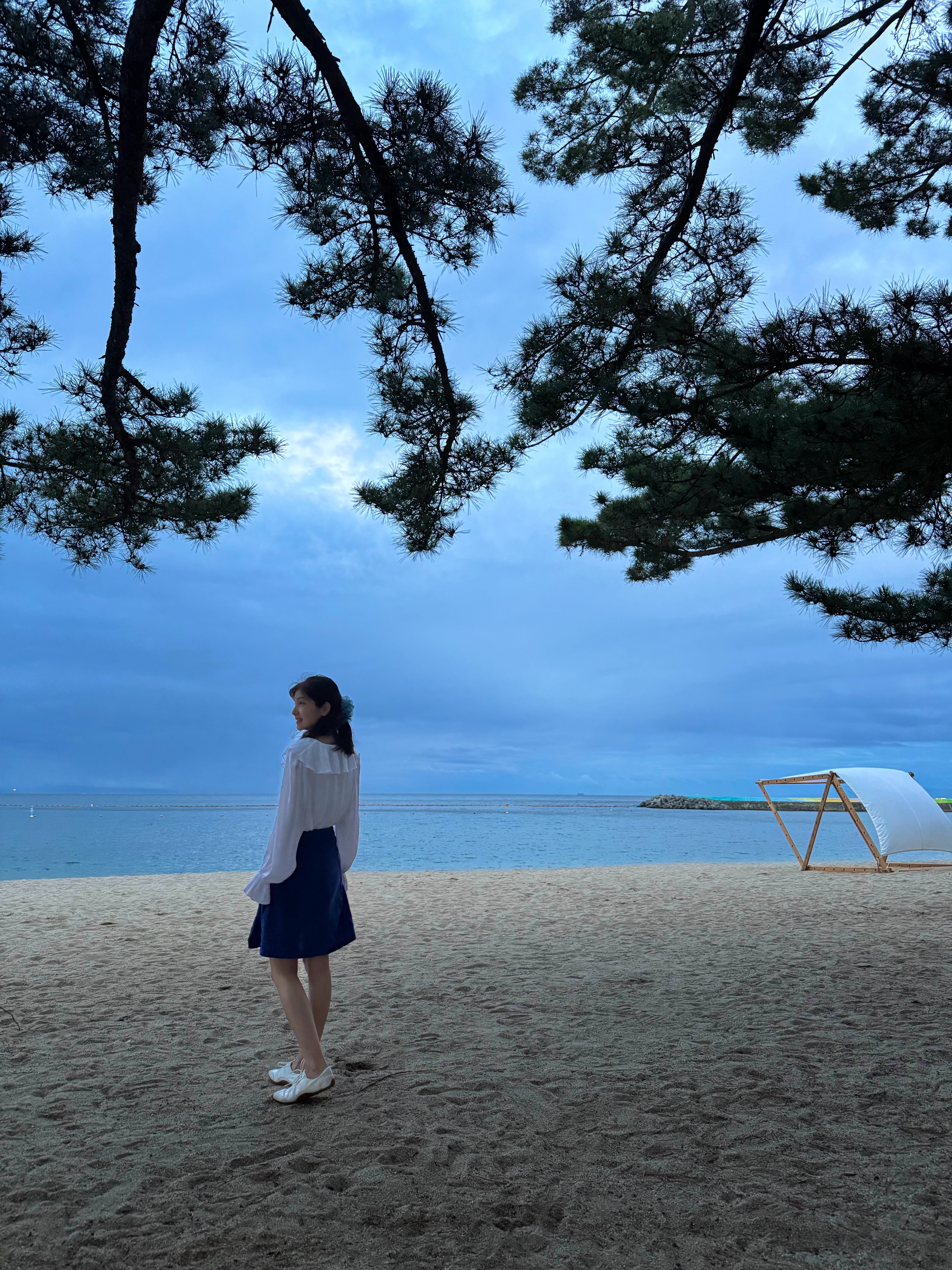 天气已经没有那么热了好舒服、好幸福的夏日🌷🩵 