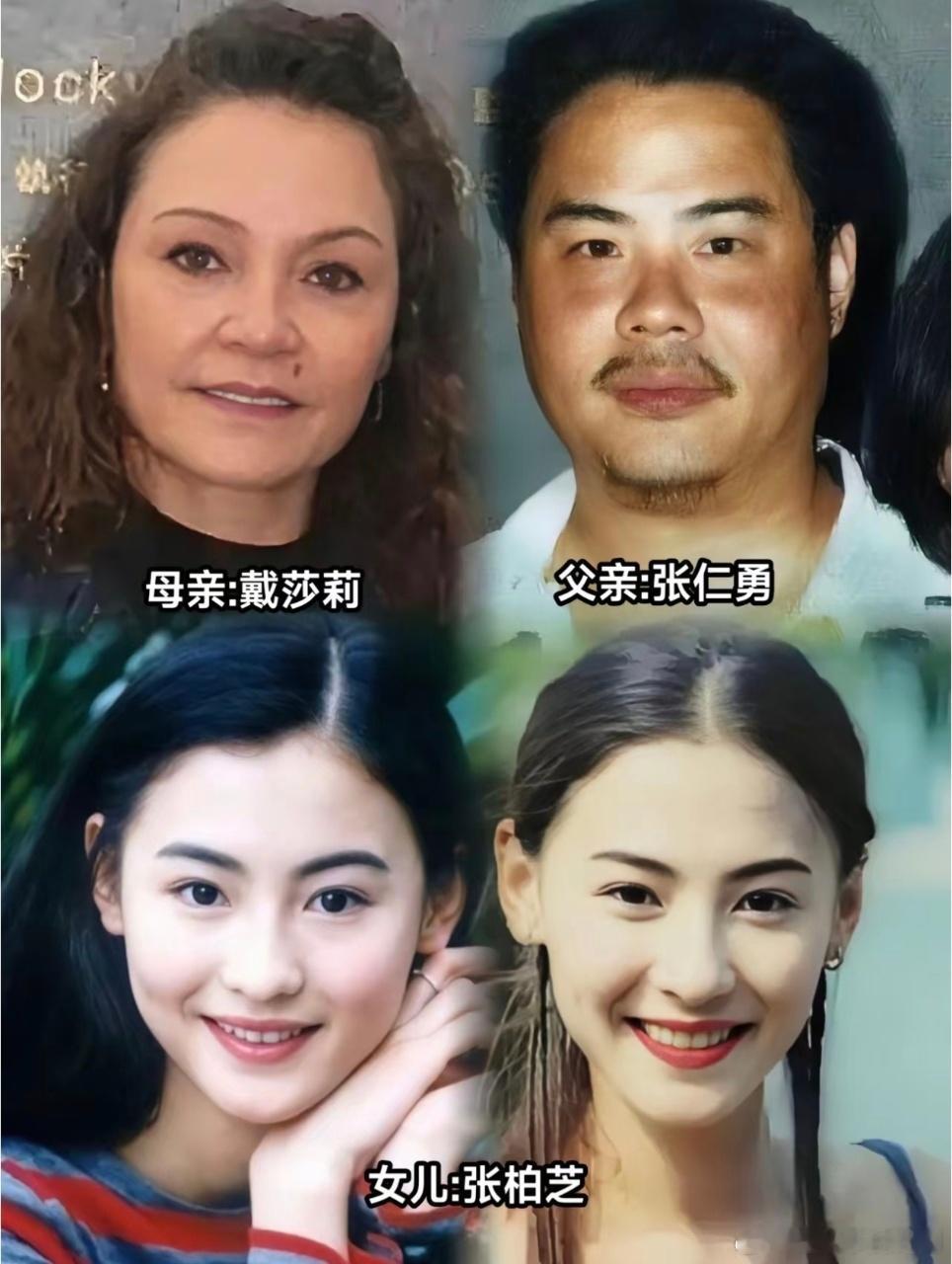 张柏芝因父母离婚开心到拍手叫好一路繁花 童年柏芝的通透太难得！父母离婚时不哭闹反