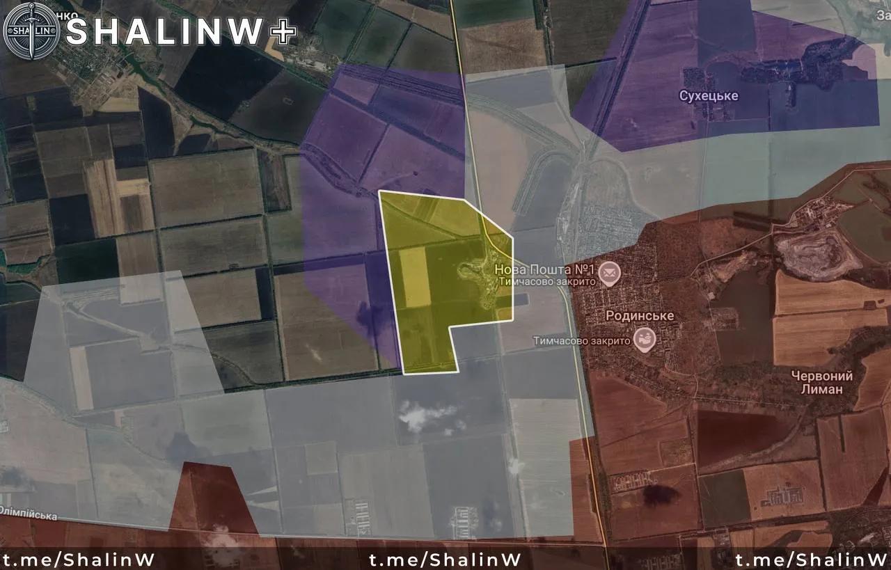 ⚔️ 乌军已肃清罗金斯克以西矿井内的敌方部队。
顿涅茨克争夺战