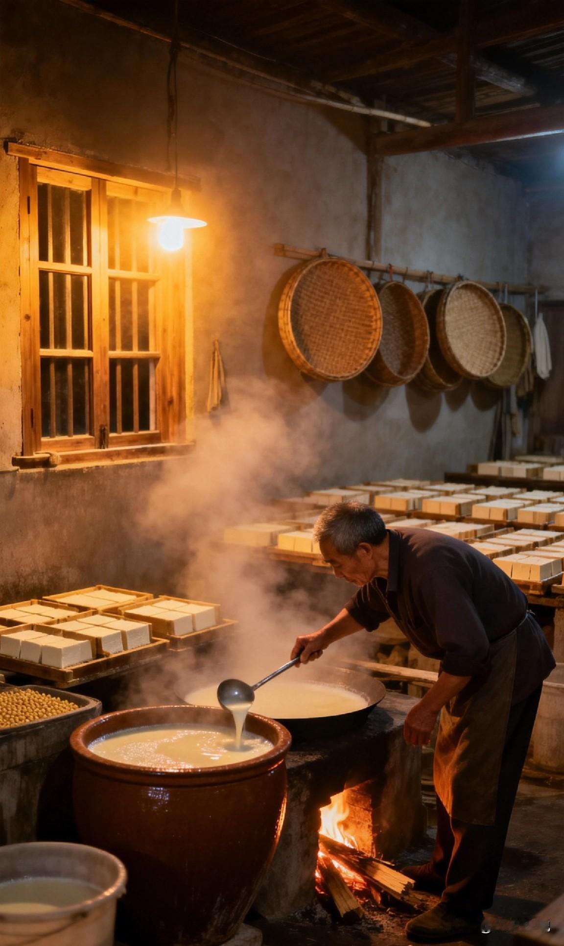 我问他这辈子值不值，他指了指那缸豆腐

编辑：纱娜

作者：纱娜

凌晨三点半，