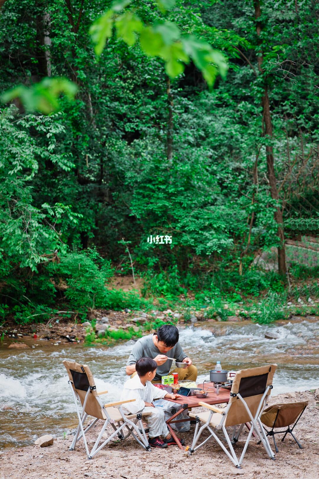 1h可达的森系露营地🌿原生态露营太美好