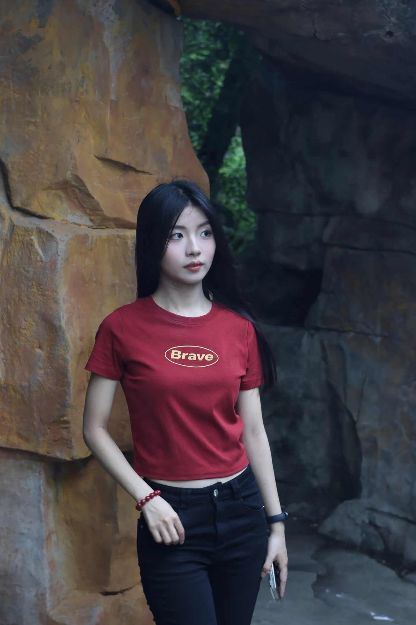 山洞拍照📸
