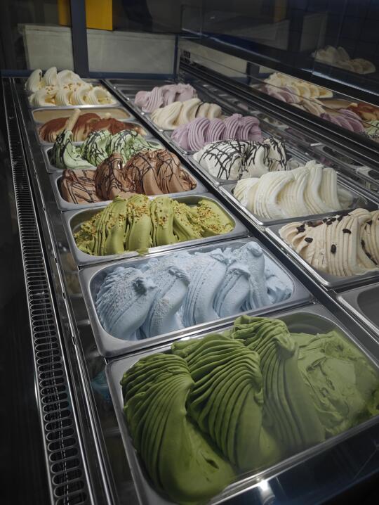 年前末班车!超多口味的意式冰淇淋🍦