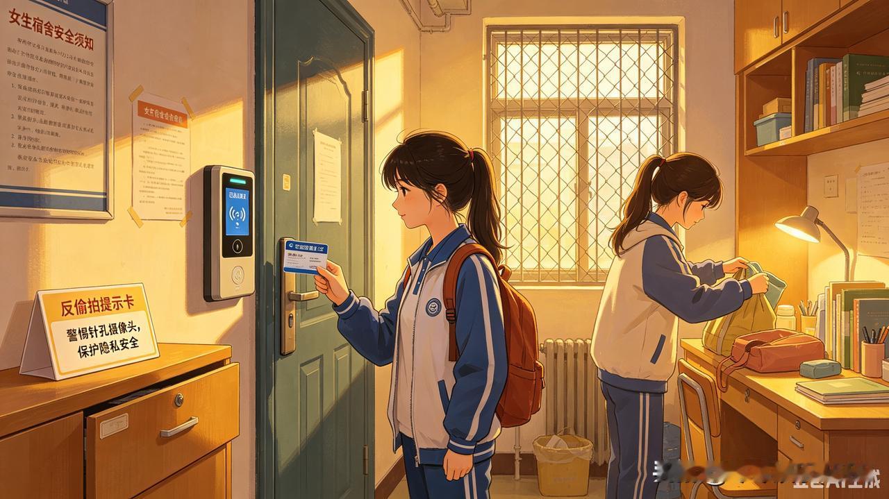 2026 年 4 月 23 日晚，华北电力大学高校女生宿舍一名男子伪装潜入，被室