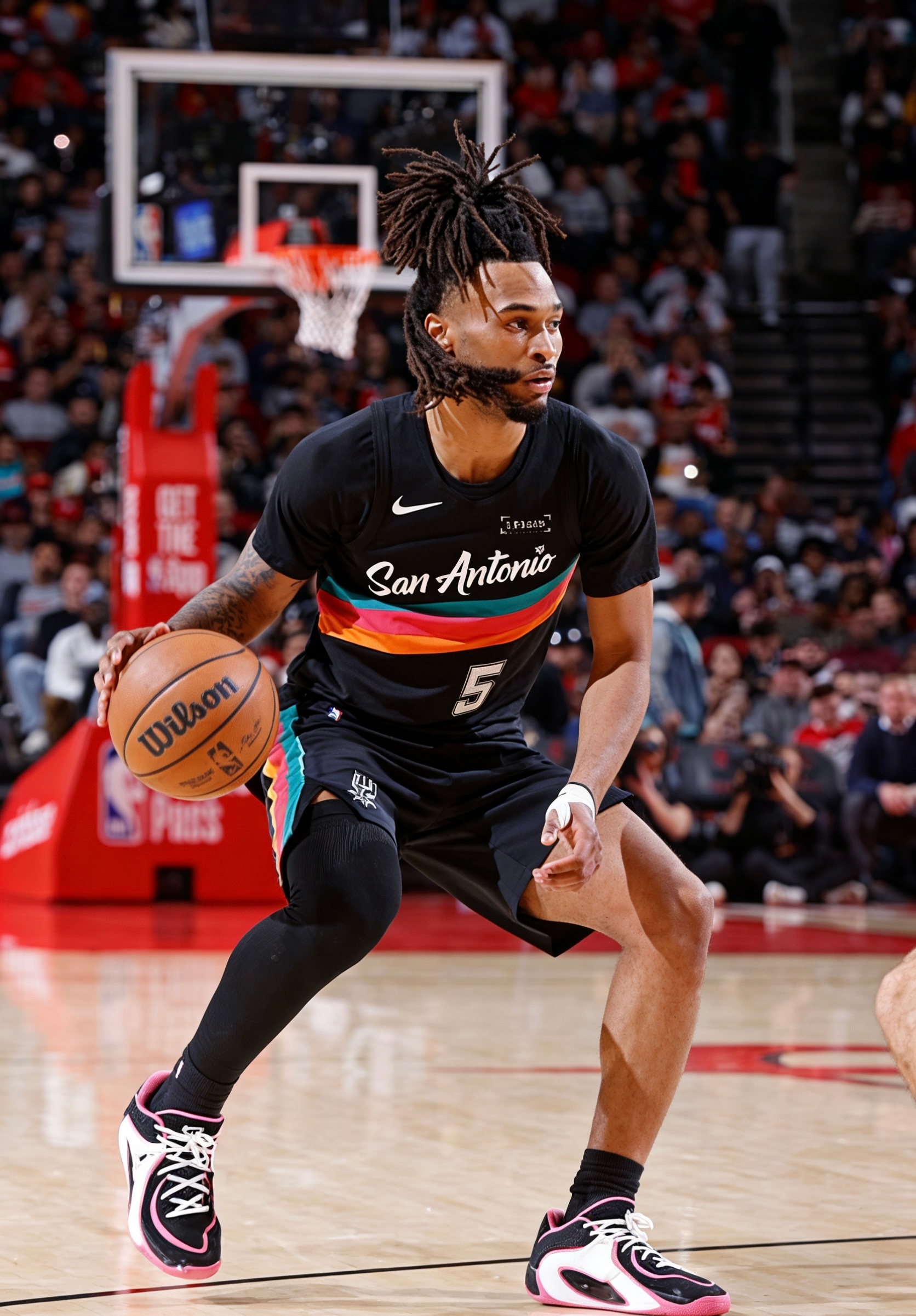 全场比赛结束！马刺106-111被火箭逆转，结束三连胜马刺（30-14）：尚帕尼