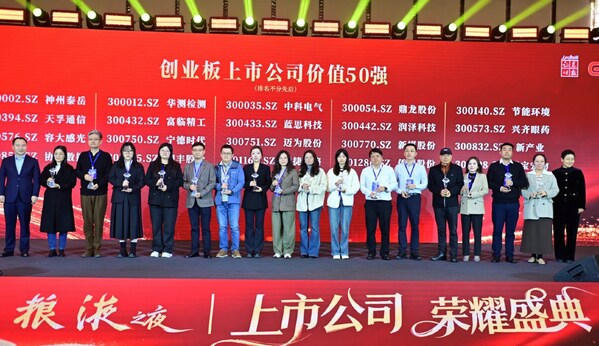 神州泰岳获评"创业板上市公司价值50强"